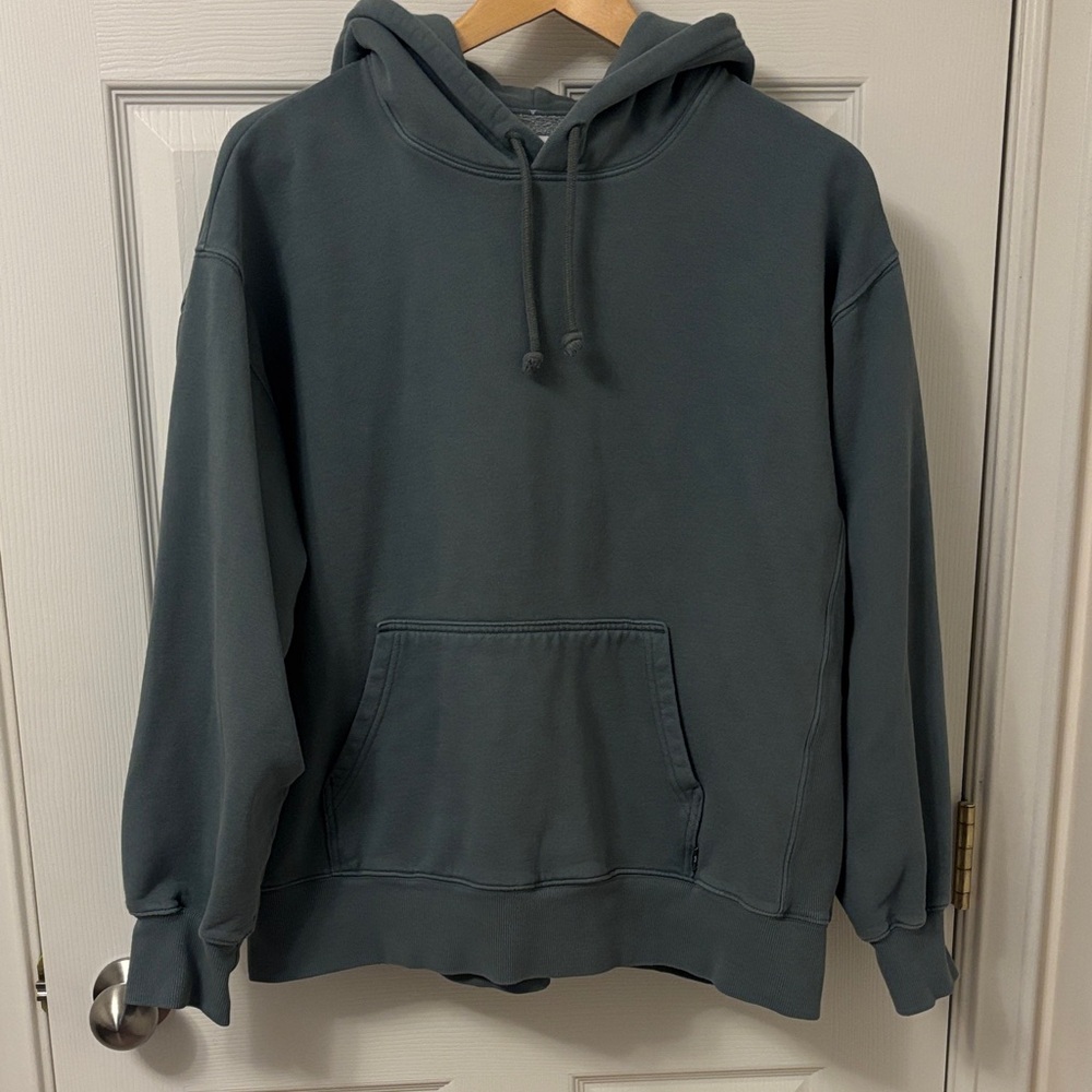 Aritzia TNA Sweatfleece Boyfriend Fit Green Tea Hoodie